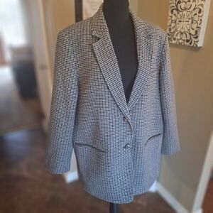 EVERLANE Oversized Classic Wool Blazer XL, 14